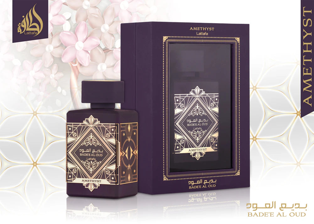 Lattafa
Badee Al Oud Ametyst
Eau de Parfum für Damen 100ml